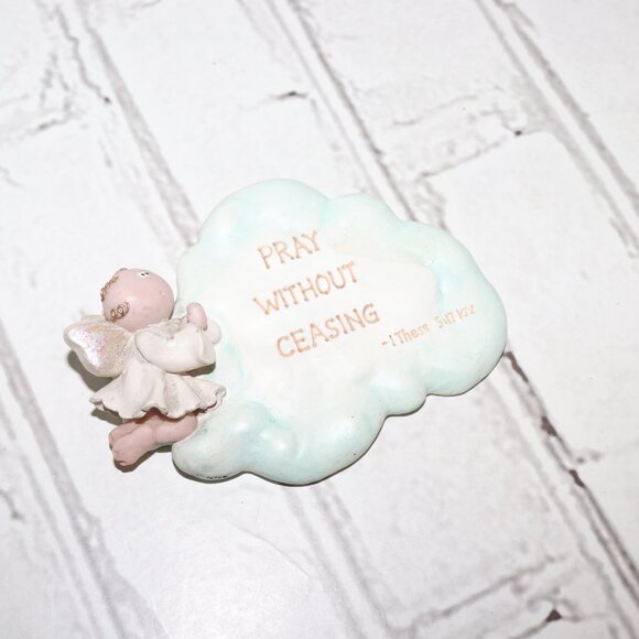 ✝️ “Pray Without Ceasing” Plaque · 1 Thessalonians 5:17 · 4.5" - Picture 3 of 4